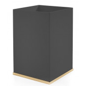 Ведро 3SC Mood Deluxe Black MDN65AGD чёрный матовый/золото