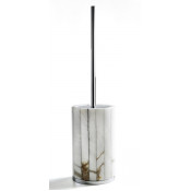 Ерш для туалета 3SC Rigato AL17SL alabastro/хром