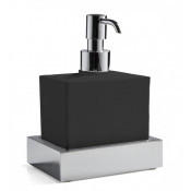 Дозатор для жидкого мыла 3SC SK 3.0 SK01DASL.NO чёрный/хром