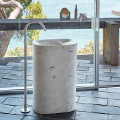 Смеситель напольный Agape Fez ARUB1460000Z белый