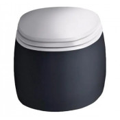 Унитаз подвесной Agape Pear 2 ACER0897WZG белый/серый