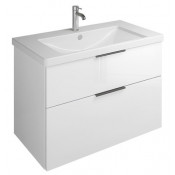 Тумба с раковиной Burgbad Eqio SEYQ093F2009G0146C001*1 подвесная белый