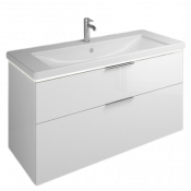 Тумба с раковиной Burgbad Eqio SEZA123F2009C0001*1 подвесная белый