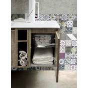 Тумба под раковину Cerasa Movida MVB45 201 35/DX Tavolato Biscotto правая