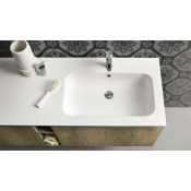 Раковина встраиваемая Cerasa Movida W00 VF1 01G2+T50 FUD 00G2/1200 DX правая bianco lucido