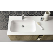 Раковина встраиваемая Cerasa Movida W00 VF1 01G2+T50 FUD 00G2/1200 SX левая bianco lucido