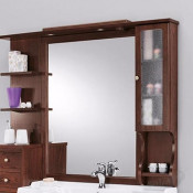 Зеркальный шкаф Eban Eleonora Modular FCPLS107DNnoce*1 правый noce