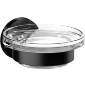 Мыльница Emco Round 4330 133 00 черный матовый