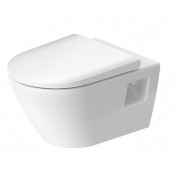 Унитаз подвесной Duravit D-Neo 45780900A1 с сиденьем белый