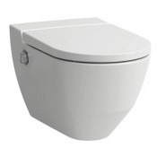 Унитаз-биде подвесной Laufen Cleanet Navia 8.2060.8.400.000.1 ОБРАЗЕЦ белый
