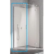 Боковая стенка Kermi Liga LI TWP 09020VPK 90 прозрачное/серебро