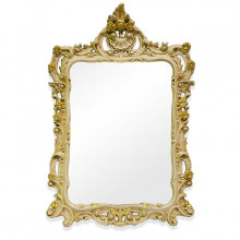 Зеркало Tiffany World TW02002avorio/oro 71х107 слоновая кость/золото
