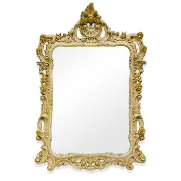 Зеркало Tiffany World TW02002avorio/oro 71х107 слоновая кость/золото