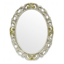 Зеркало Tiffany World TW03642avorio/oro 71х92 слоновая кость/золото