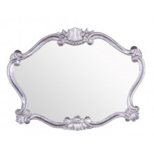 Зеркало Tiffany World TW03851arg/oro 108х78 серебро/золото