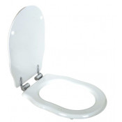 Крышка-сиденье Tiffany World Bristol TWBR61bi/cr белый/хром