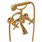 Смеситель для ванны Daniel Revival V4101 do золото