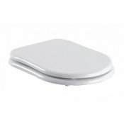 Крышка-сиденье GSI Antea MSC5611 bi/cr с царапиной белый/хром