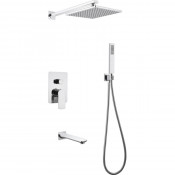 Душевая система Abber Weiss Insel AF8017 хром