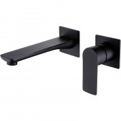 Смеситель для раковины Abber Weiss Insel AF8082B черный матовый