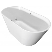 Акриловая ванна Abber AB9203-1.4 LED 140х70 белый