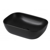 Раковина накладная Abber Rechteck AC2200MB черный матовый