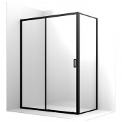 Душевой уголок Ambassador Forsa 17021217AB-90AB 110х90 черный/прозрачное