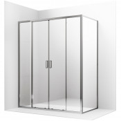 Душевой уголок Ambassador Forsa 17021112AX-70AX 170х70 хром/прозрачное