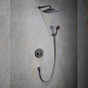 Душевая система Black & White Universe U7566GM gunmetal