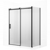Душевой уголок Ambassador Benefit 19021205HB-80HB 160х80 черный/прозрачное