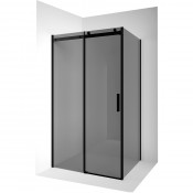 Душевой уголок Ambassador Benefit 19022202HBB-80HBB 130х80 черный/тонированное