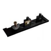 Полка Orans P-7202 черный матовый