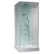 Душевая кабина Orans SR-86120 100х90 хром/прозрачный