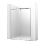 Дверь в нишу Ambassador Intense 110021103IX 140 хром/прозрачное