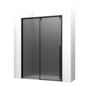 Дверь в нишу Ambassador Intense 110022204IBB 150 черный/тонированное