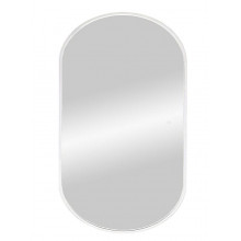 Зеркало Art&Max Bari AM-Bar-700-1500-DS-C-White 70х150 с подсветкой белый матовый