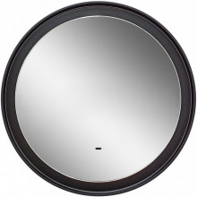 Зеркало Art&Max Napoli AM-Nap-800-DS-F 80 с подсветкой черный матовый