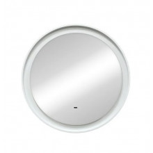 Зеркало Art&Max Napoli AM-Nap-600-DS-F-White 60 с подсветкой белый матовый
