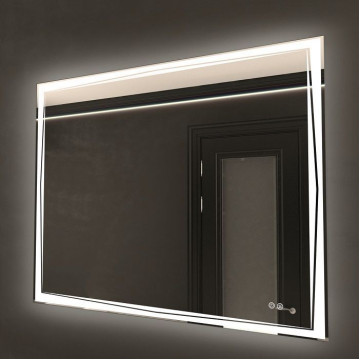 Зеркало Art&Max Firenze AM-Fir-1000-800-DS-F-H 100х80 с подсветкой и подогревом