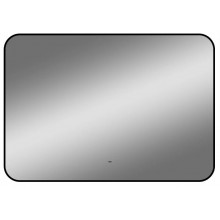 Зеркало Art&Max Siena AM-Sie-1000-700-DS-F 100х70 с подсветкой черный