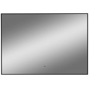 Зеркало Art&Max Sorrento AM-Sor-1000-700-DS-F 100х70 с подсветкой черный