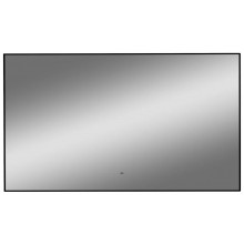 Зеркало Art&Max Sorrento AM-Sor-1200-700-DS-F 120х70 с подсветкой черный