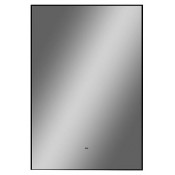 Зеркало Art&Max Sorrento AM-Sor-600-1000-DS-F 60х100 с подсветкой черный