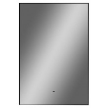 Зеркало Art&Max Sorrento AM-Sor-600-1000-DS-F 60х100 с подсветкой черный