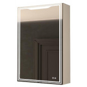 Зеркальный шкаф Art&Max Merano AM-Mer-500-800-1D-L-DS-F 50 левый с подсветкой и подогревом