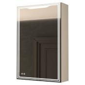 Зеркальный шкаф Art&Max Merano AM-Mer-500-800-1D-R-DS-F 50 правый с подсветкой и подогревом