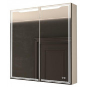 Зеркальный шкаф Art&Max Merano AM-Mer-900-800-1D-R-DS-F  90 правый с подсветкой и подогревом