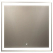 Зеркало Art&Max Zoe AM-Zoe-800-800-DS-F 80х80 с подсветкой