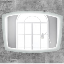 Зеркало Art&Max Roma AM-Rom-1000-700-DS-F 100х70 с подсветкой
