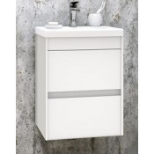 Тумба под раковину Art&Max Family Family-400-2C-SO-BL подвесная bianco lucido